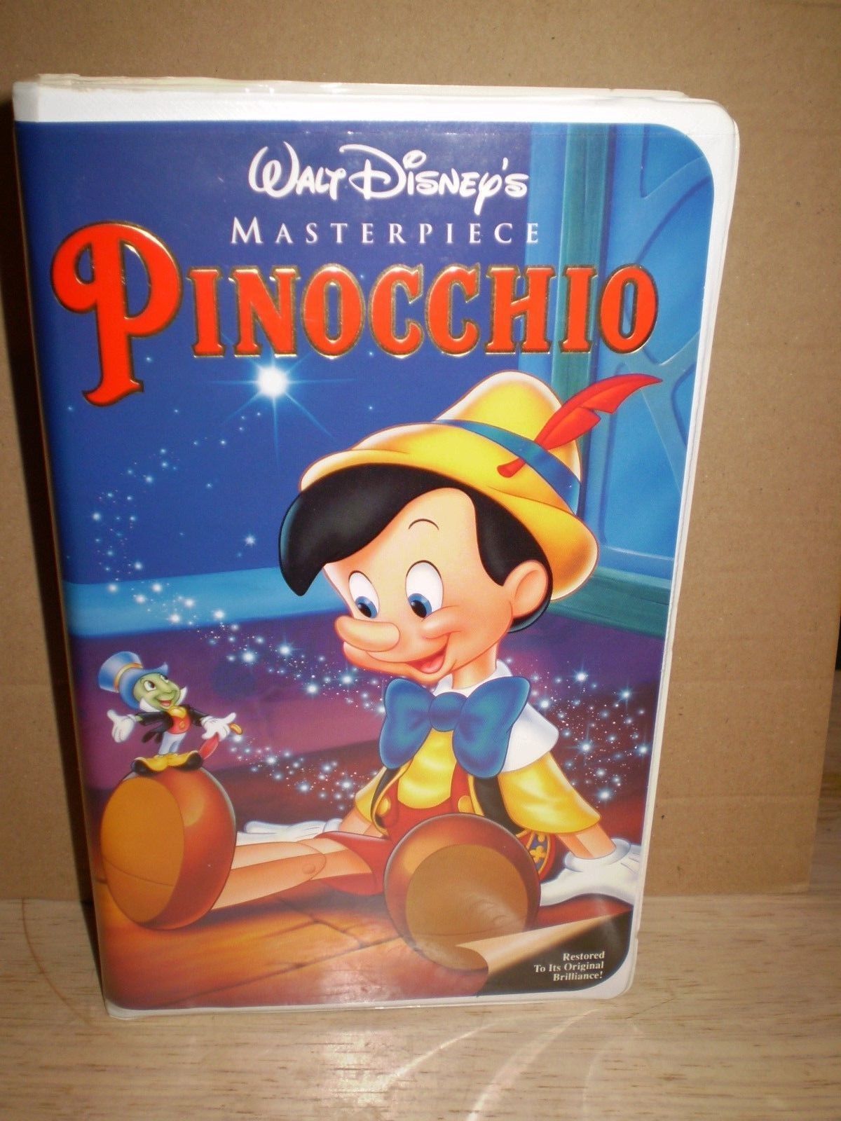 Pinocchio Walt Disney's Masterpiece VHS Tape - VHS Tapes