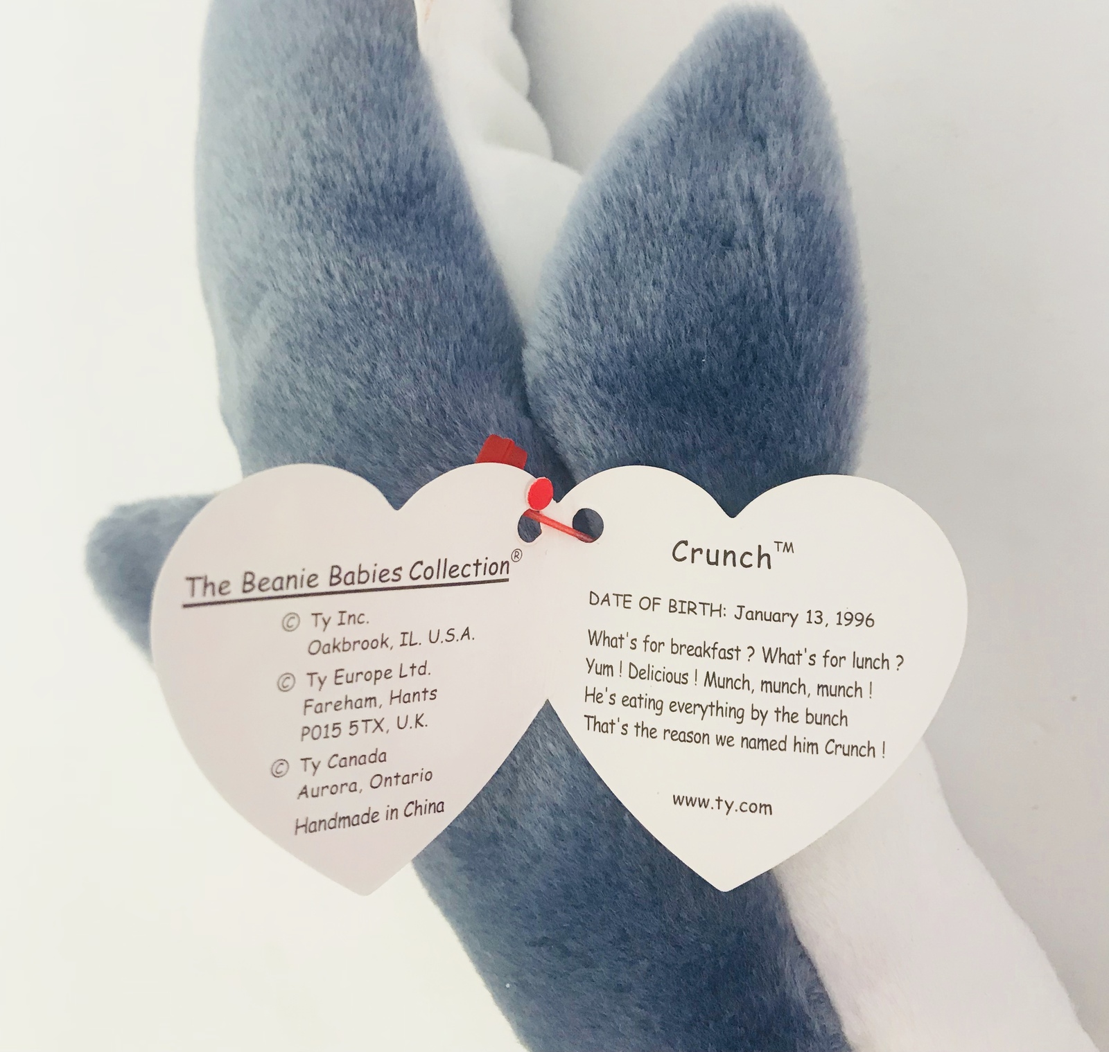 crunch beanie baby 1996