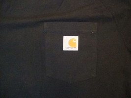 Carhatt Front Pocket Soft Black T Shirt XL - $20.34