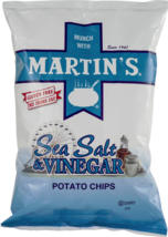 Martin&#39;s Sea Salt &amp; Vinegar Potato Chips, 4-Pack 8.5 oz. Bags - $34.60
