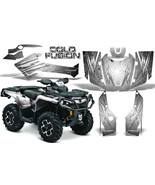 CAN-AM OUTLANDER 500 650 800 1000 2013-2018 GRAPHICS KIT CREATORX DECALS... - $235.66
