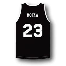 Motaw #23 Above The Rim Tournament Shoot Out Basketball Jersey Black Any Size image 2