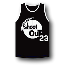 Motaw #23 Above The Rim Tournament Shoot Out Basketball Jersey Black Any Size image 4