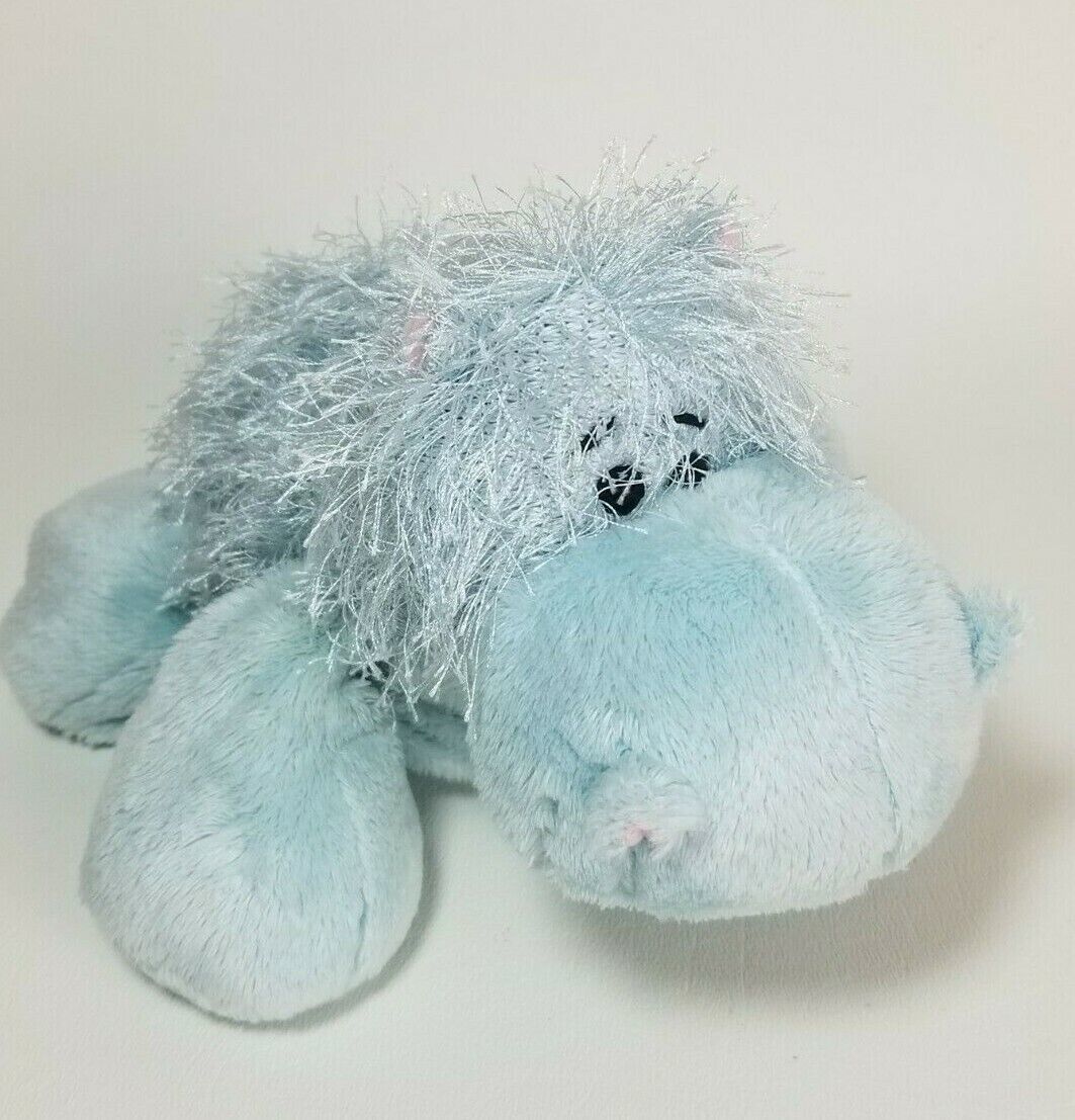 Webkinz Blue Hippo Plush Ganz HS009 Stuffed Animal Toy Only No Code 9" - $9.85