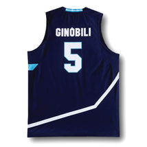 Manu Ginobili Custom Team Argentina New Men Basketball Jersey Navy Blue Any Size image 2