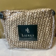 New Ralph Lauren King Desert Plains Wicker Sand Brown Bed Skirt Southwestern - $75.00