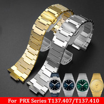 26x12mm Stainless Steel Watch Bracelet Strap for Tissot PRX T137.407/T137.410 - $44.55