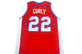 Curly #22 Harlem Globetrotters Men Basketball Jersey Red Any Size image 5