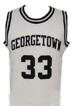 Patrick Ewing #33 College Basketball Jersey Sewn White Any Size image 4