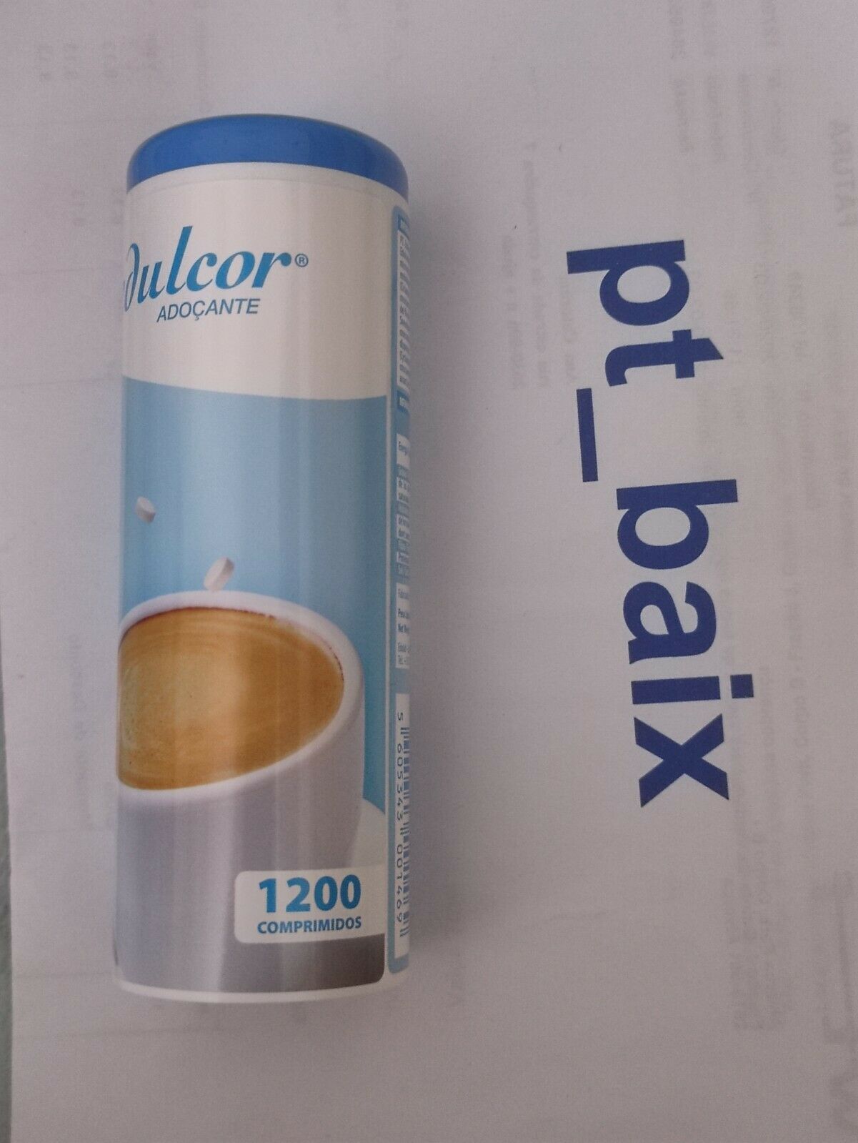 Edulcor Low Calorie Sweeteners 1200 Tablets Diabetic Kalorienarme Saccharin Sugar Substitutes