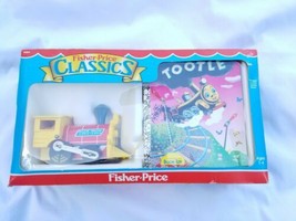 Vtg 1987 #2253 Fisher-Price Classics "Toot-Toot Engine & Little Golden Book lot - $118.80