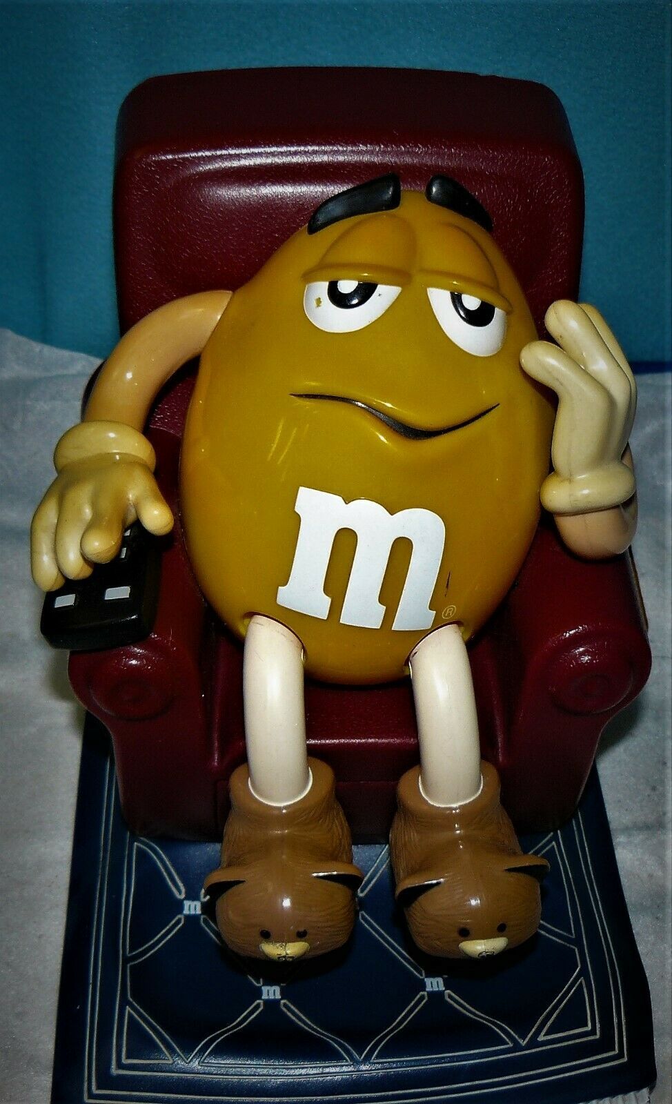 Buy the Mars M&M Yellow Peanut on Recliner Candy Dispenser