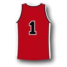 #1 Sunset Park Movie Fredo Starr Shorty Basketball Jersey Red Any Size image 2