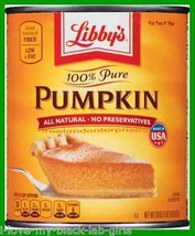 Libby&#39;s 100% Pure Canned Pumpkin 29 oz  (Quantity of 2 Cans) - $18.95