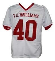 Petey Jones T.C.Williams The Titans Movie New Football Jersey White Any Size image 1