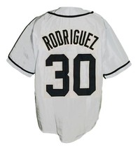 Benny Rodriguez #30 Sandlot Movie Baseball Jersey Button Down White Any Size image 5
