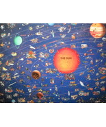 Great American Puzzle Factory 2005 Map Of The Solar System Factory Seale... - $13.99