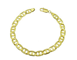 Solid Men's 14k Yellow Gold Gucci Link Bracelet - $1,160.00