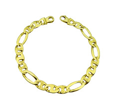 14k Yellow Gold Combo Men's Bracelet - $975.00