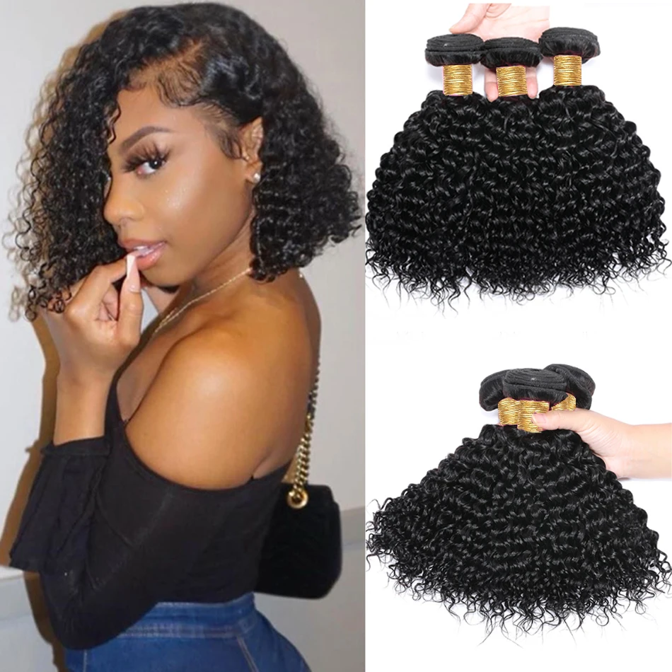 Sassy Curly Virgin Human Hair Bulk For Braiding No Weft Micro