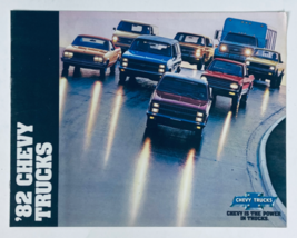 1982 Chevrolet Trucks Dealer Showroom Sales Brochure Guide Catalog - $9.45