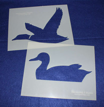 Large Duck Stencils - Painting/Crafts/Stencil/Template 2 Pc Set -Mylar 14 Mil - $22.37