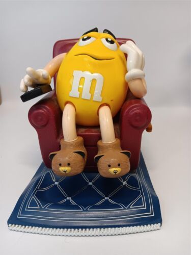 M&M's Blue with Saxophone Candy/Gumball Bank Dispenser