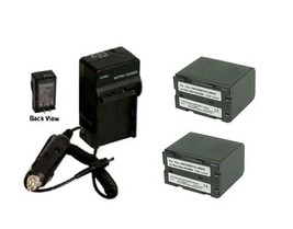 2 Batteries + Charger For Panasonic CGR-D54 CGP-D28 CGP-D28A CGP-D28A/1B CGR-D28 - $35.99