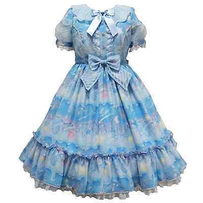 Angelic Pretty Melty Sky OP Dress Sweet Lolita Japanese Fashion Kawaii  Harajuku