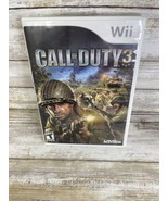 Call of Duty 3 (Nintendo Wii, 2006) Complete - $9.49
