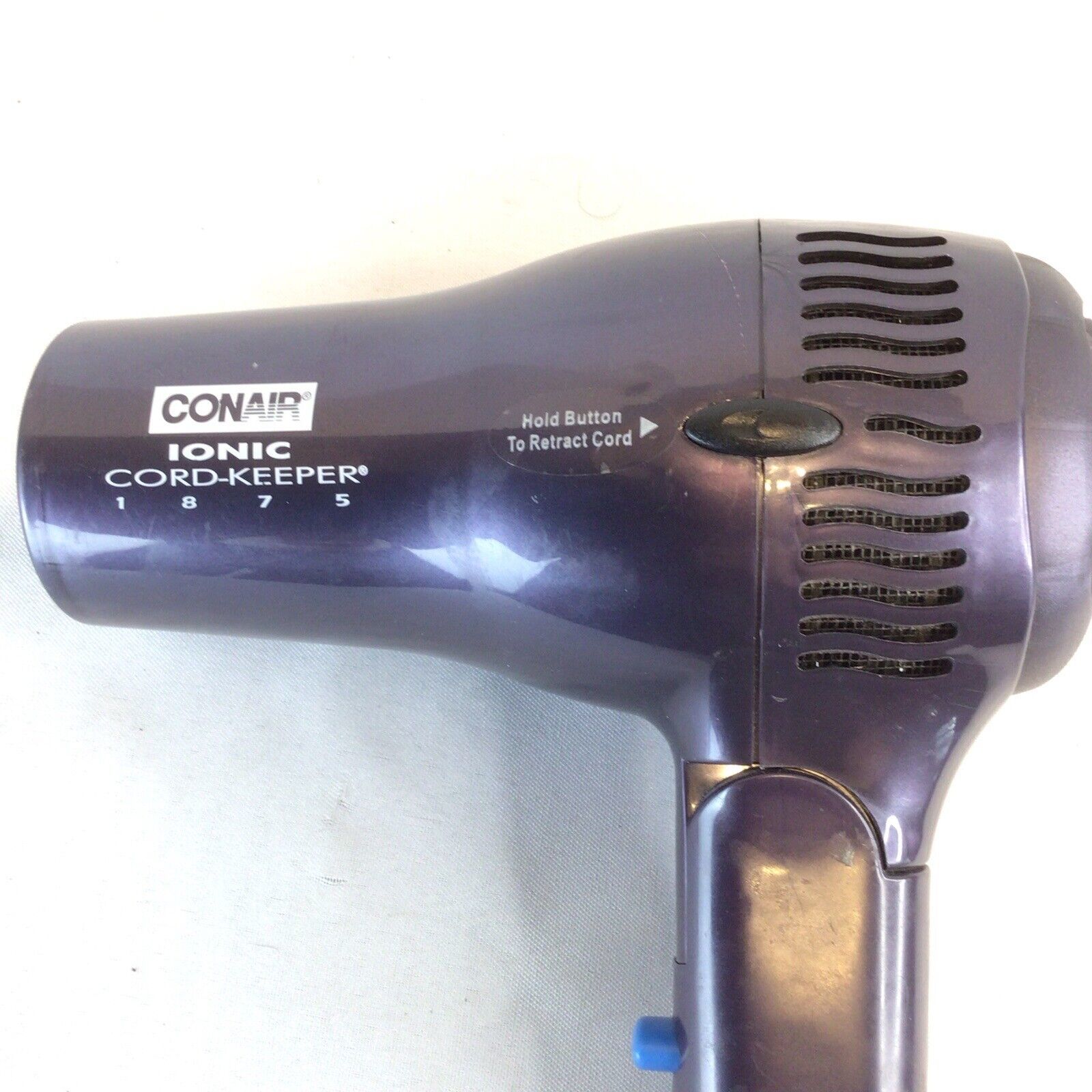 Conair Ionic Cord Keeper Hair Dryer Folding Travel Blow Dryer Retractable Cord Hair Dryers