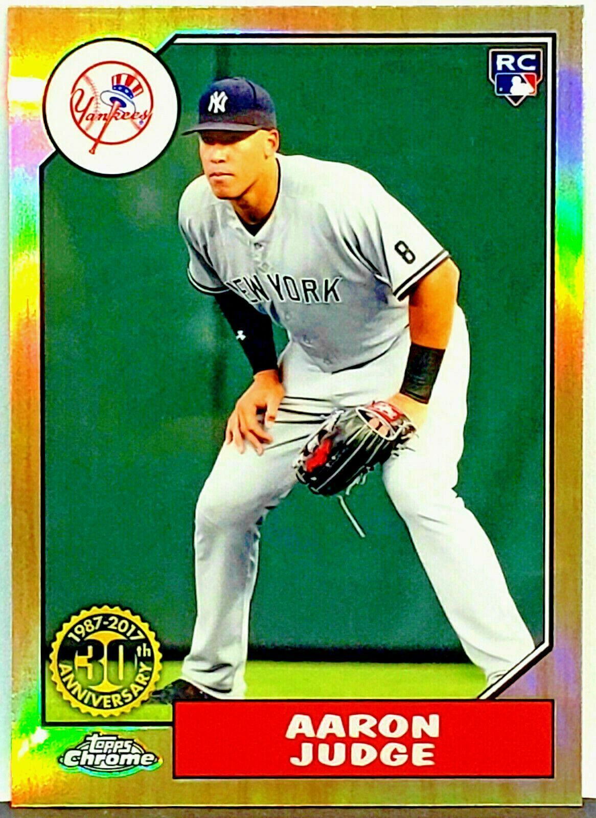 Rare! Hot Aaron Judge Rookie Refractor 2017 and 50 similar items