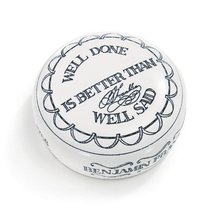Corporate Gift Paperweight"Well Done is Better That Well Said" Benjamin Franklin - $36.99