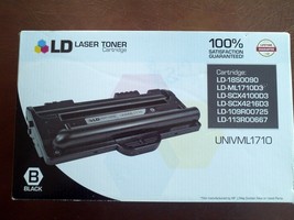 Black Laser Toner Cartridge To Replace Samsung Xerox Lexmark NEW - $37.62