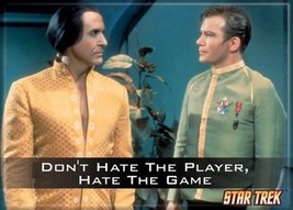Star Trek: The Original Series Don't Hate the Player Magnet, NEW UNUSED - $4.99