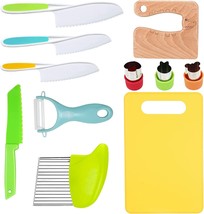 Kids Chef Knife Set with Peeler Yellow