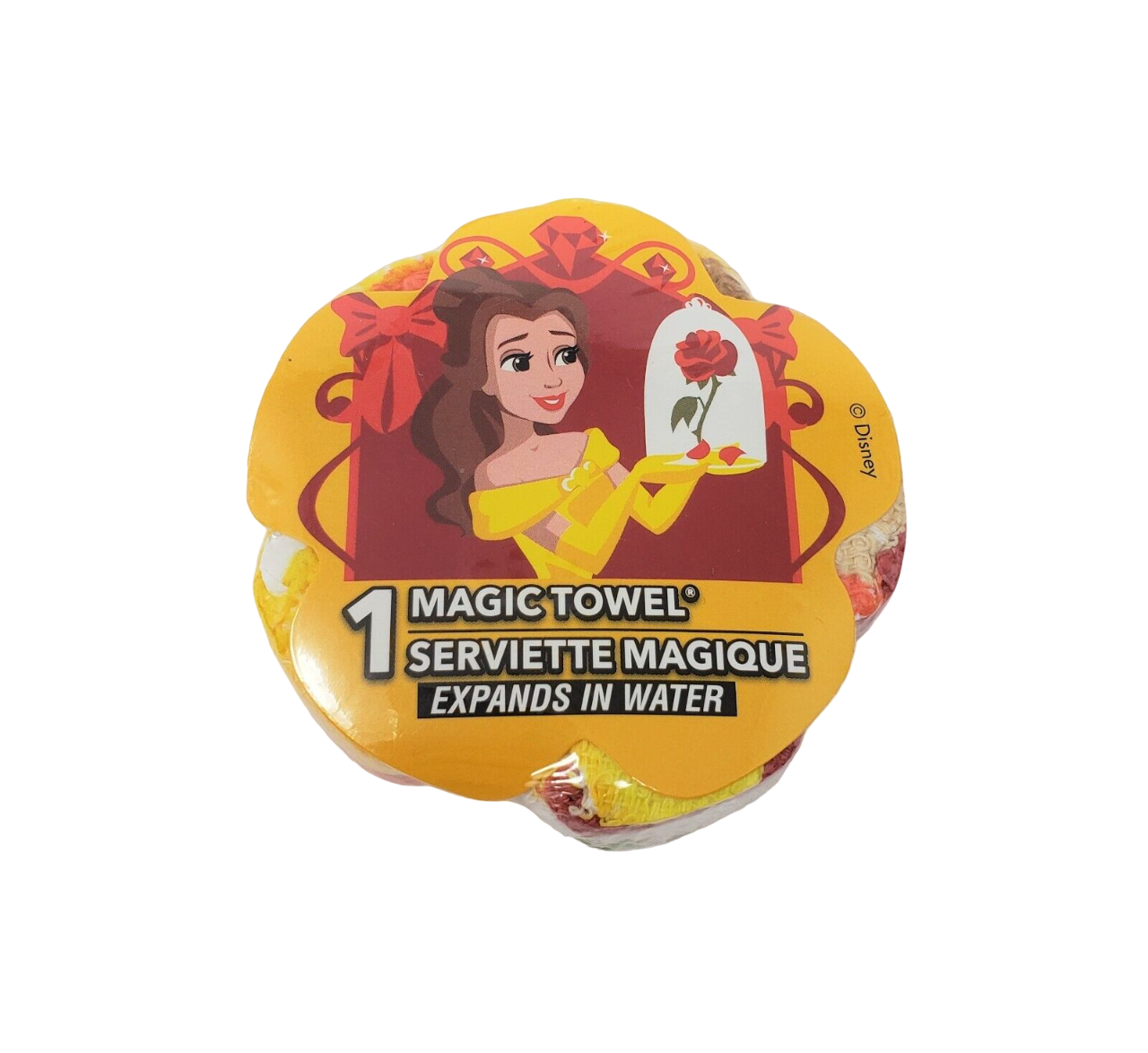 Peachtree Playthings Disney Princess Belle with Rose Magic Towel