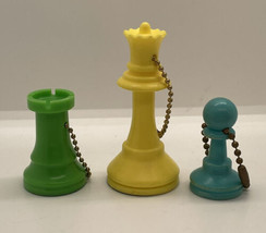 3.25 English vs Scottish Hand Painted Polystone Chess Pieces