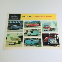 1965 Chevrolet Full-Line Truck Selector Dealership Car Auto Brochure Catalog - $10.65