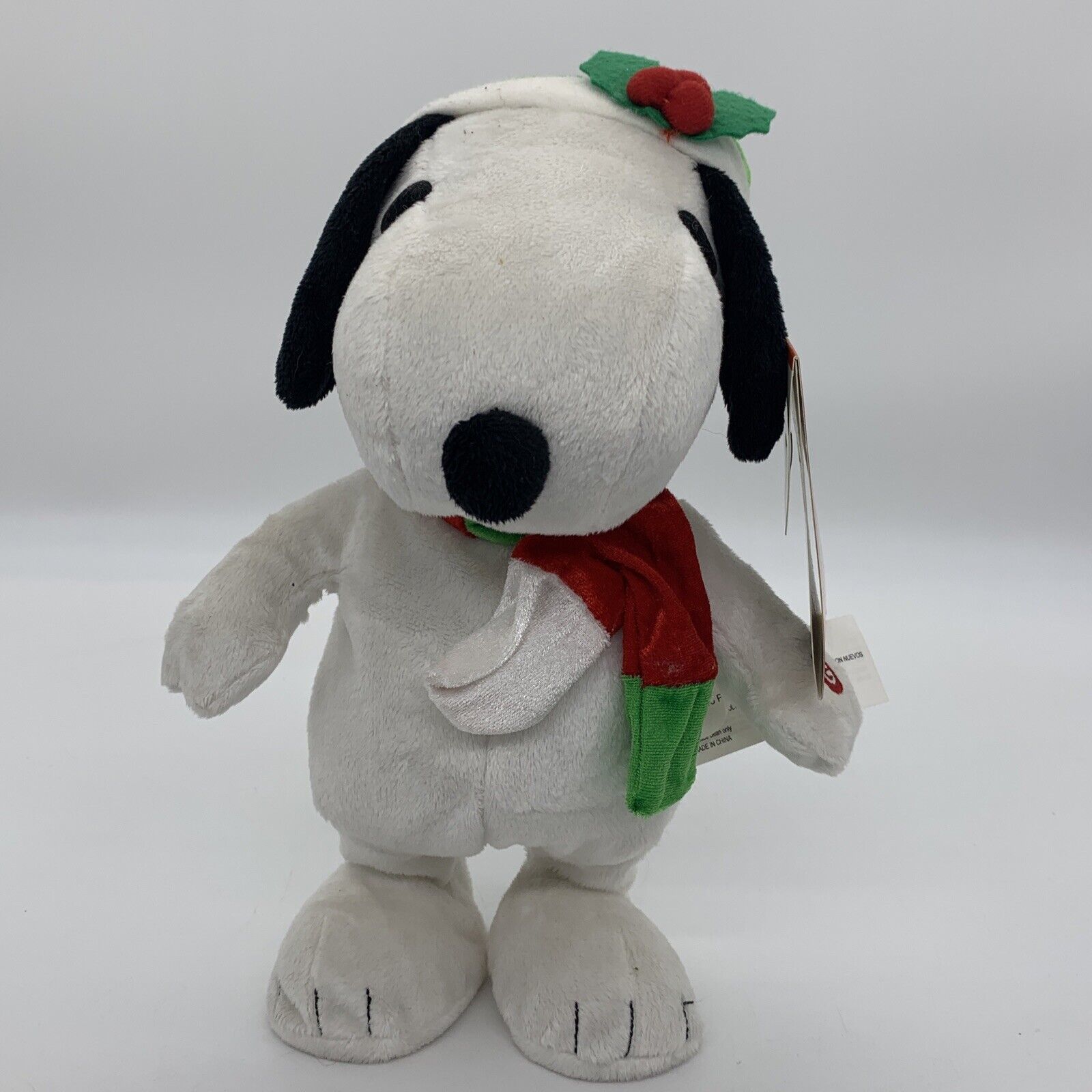 2013 Gemmy Peanuts SNOOPY Holiday Side Stepper With Tag Linus + Lucy ...