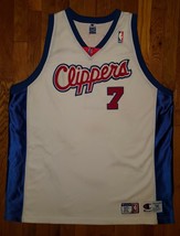 Authentic Champion Los Angeles Clippers Lamar Odom Home White Jersey 56 3xl