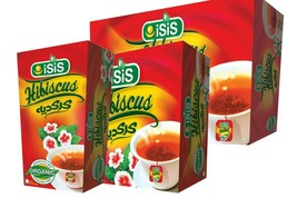 20,50,100 Bags 100% Natural EGYPTIAN HIBISCUS Herbal Tea Healthy Drinks كركديه - $24.83+