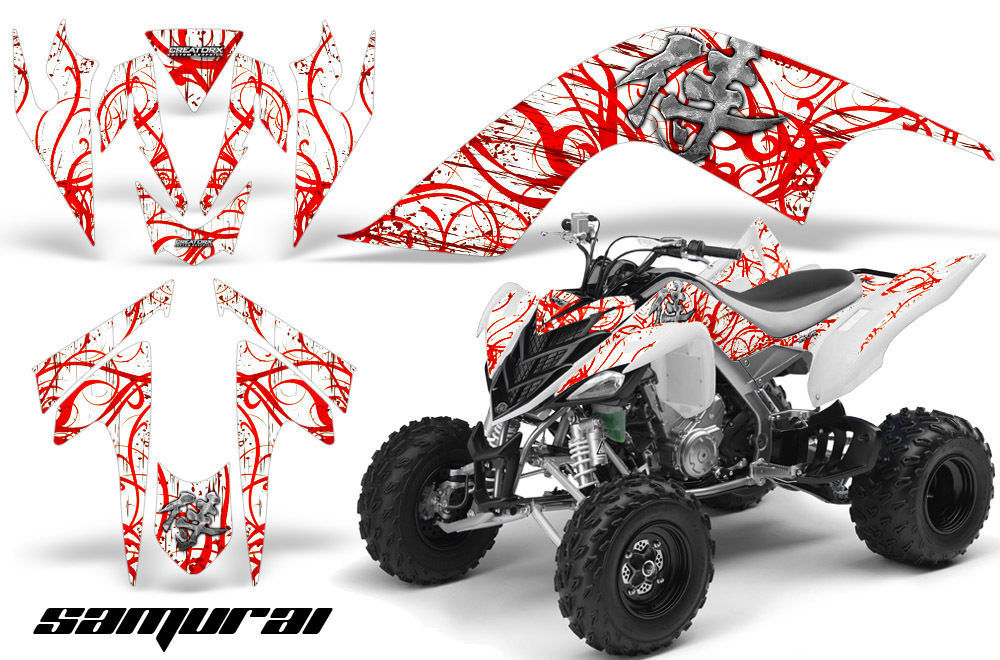 Yamaha Raptor 700 Graphics Kit Decals Stickers Creatorx Samurai Rw