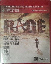 Rage: Greatest Hits. Playstation3. Sealed.Game Disc In English, French, Spanish. - $13.71