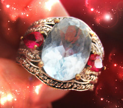 HAUNTED RING NOTICABLE BEAUTY TURN ALL HEADS HIGHEST LIGHT COLLECTION MA... - $239.77