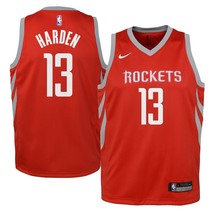 Nike NBA Youth James Harden Official Swingman Jersey Dri-Fit Red(8-20years - $39.99