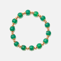 Handmade Natural Green Jade Stones Bracelets - Nurturing Jade Glow - $29.99