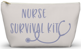 Nurse Survival Kit, Tote With Zipper, Makeup Bag, Pen Tote, CNA Grad Gif... - $22.00