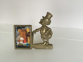 Extremely Rare! Walt Disney Scrooge McDuck Old Brass Photo Frame - $91.07