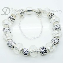 European Style Charm Bracelet Crystal Beads FREE SHIPPING 153 - $21.99